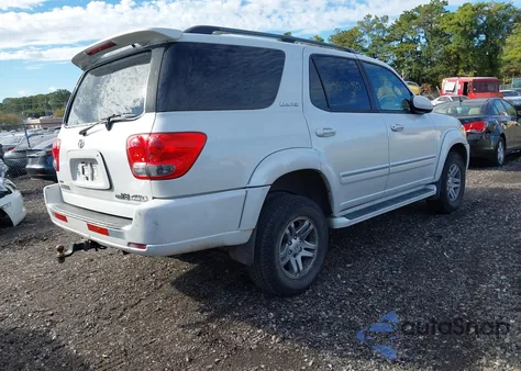 2005 Toyota Sequoia Limited V8 from USA, damaged, VIN 5TDBT48A75S251607